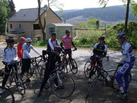 trainingsweek Eifel en Ardennen, mei 2014, daaltraining