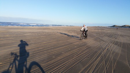 Veldtoertocht Schoorl, op het strand bij Hargen